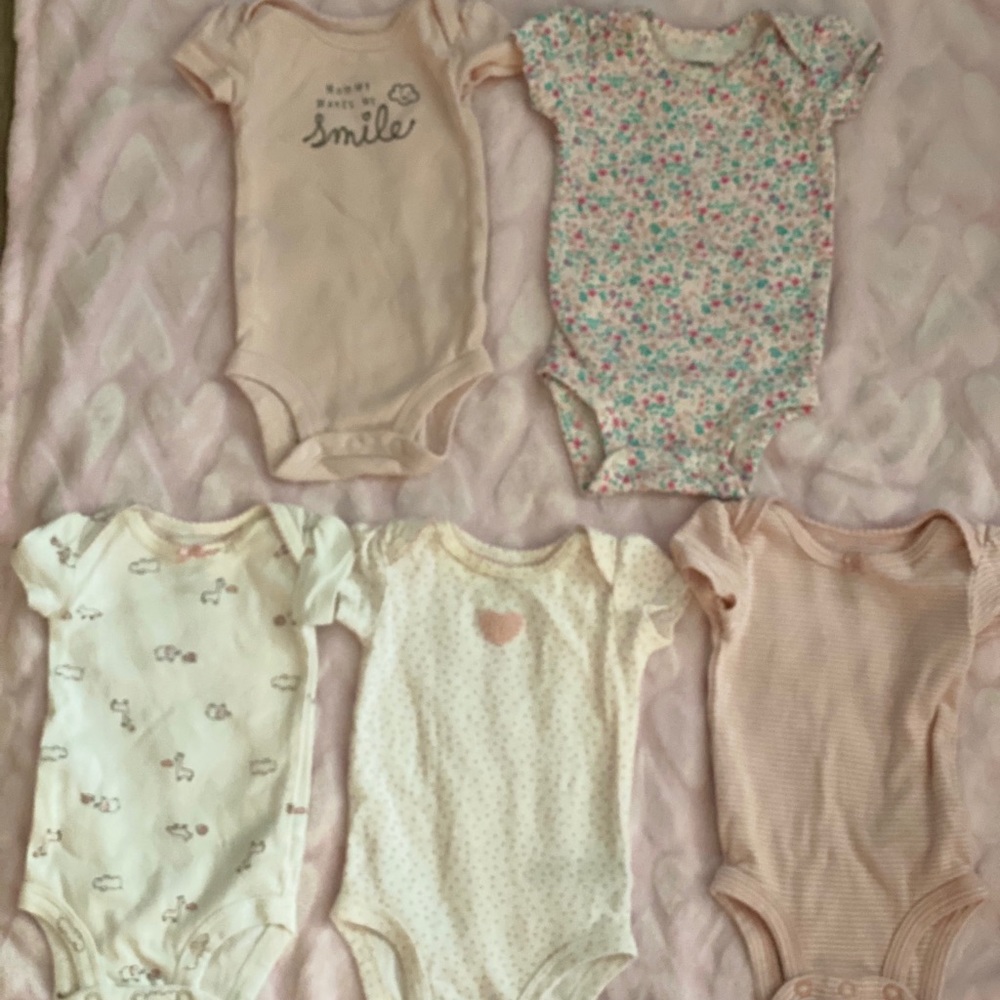 Baby girl body suits
